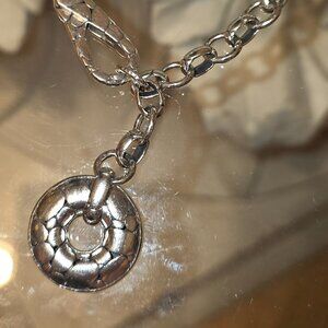 John Hardy Kali Pebble Sterling Silver Toggle Bracelet